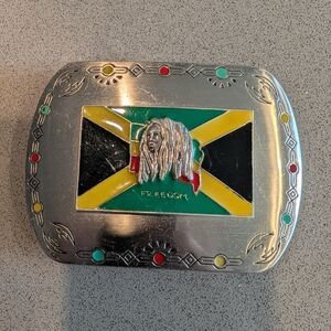Bob Marley Rasta FREEDOM Decorative Belt Buckle